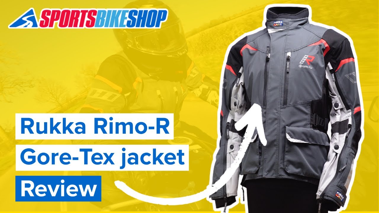 Rukka Rimo-R Gore-Tex Textile Jacket - Grey / Red Video