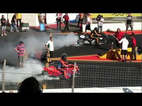 Drag Racing 2012 - Pro Stock Bike eliminations - NitrOlympX Hockenheim