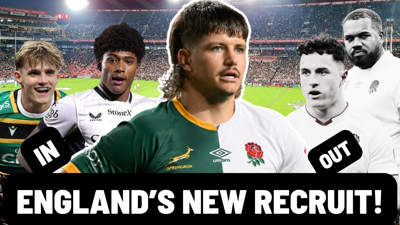 England Overhauls Center Positions, Selects South African-Born Benhard Janse van Rensburg for Tour