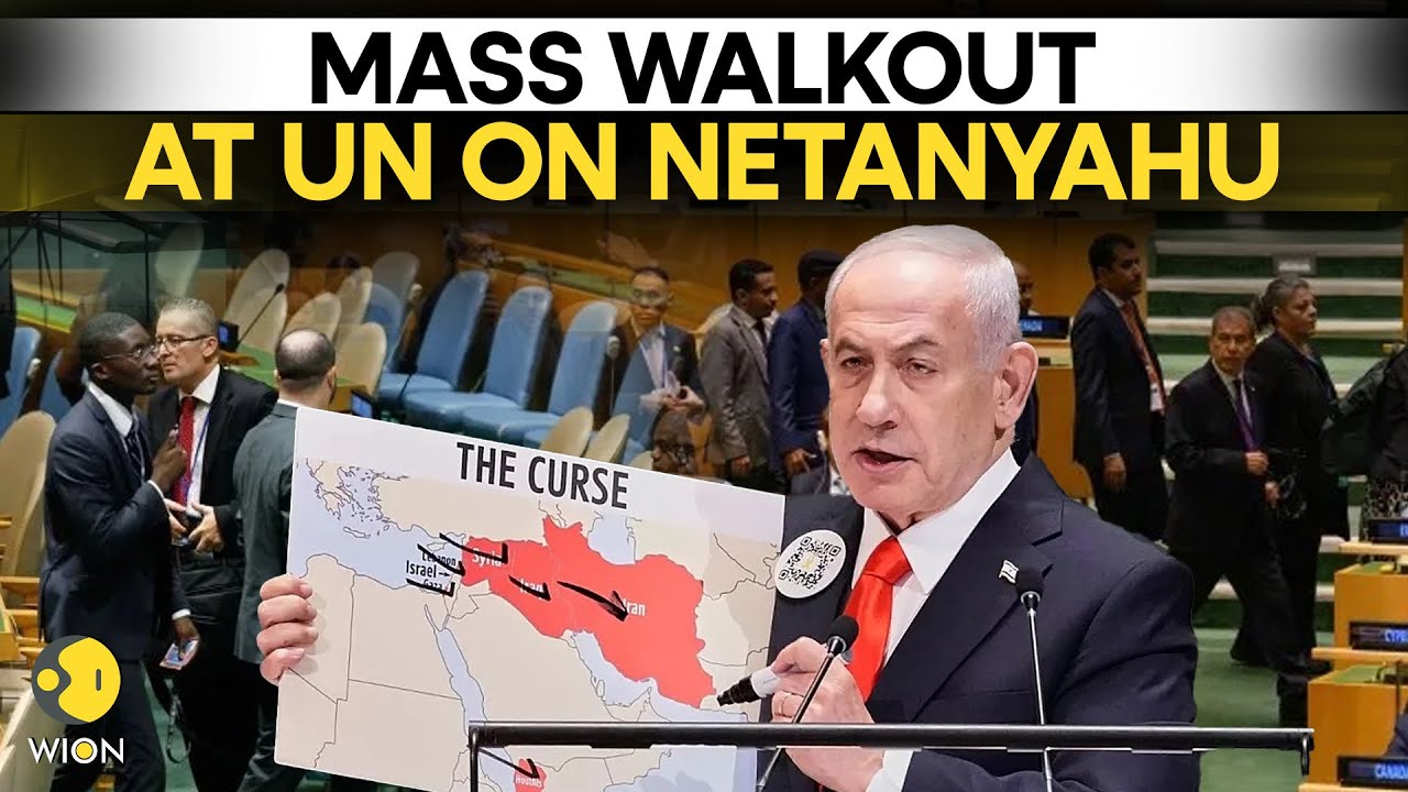 UNGA LIVE: Israel's Netanyahu Faces Mass Walkouts at UNGA 2025 | Netanyahu UNGA Speech Live | WION