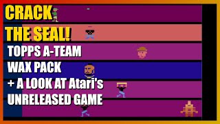 Crack The Seal! Topps A-Team Wax Pack and Atari 2600 A-Team Game