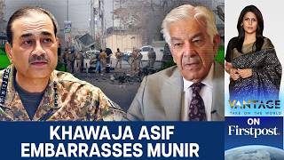 Pakistan Defence Minister Admits "Handicap" in Balochistan  | Vantage with Palki Sharma