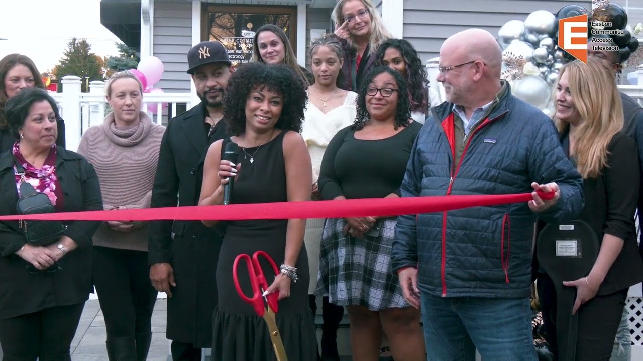 Ribbon Cutting Luminous Salon