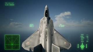 [ エースコンバット7 ] F-22A でクルビット、コブラ、変態機動をやってみた