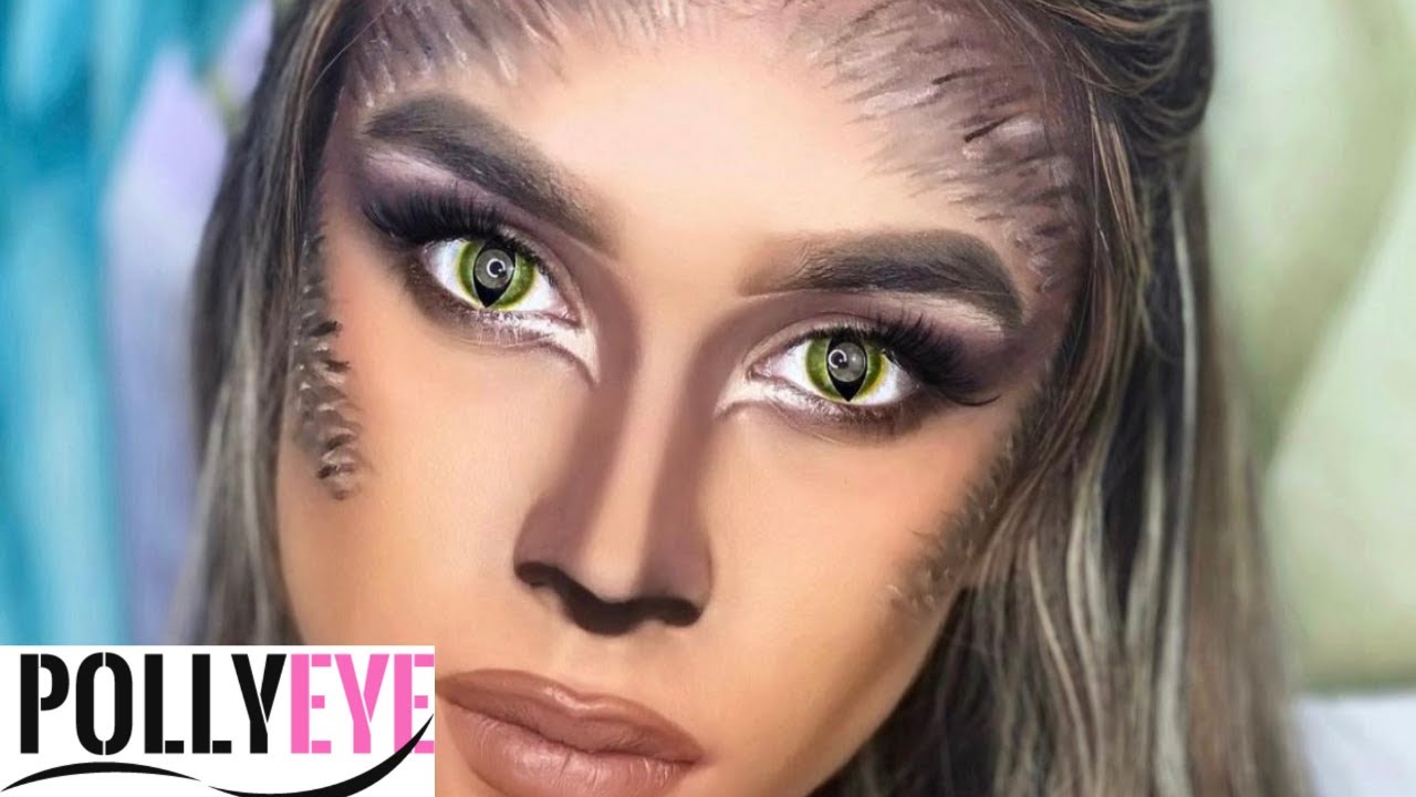 POLLYEYE HALLOWEEN WEREWOLF MAKEUP TUTORIAL | QUICK AND EASY