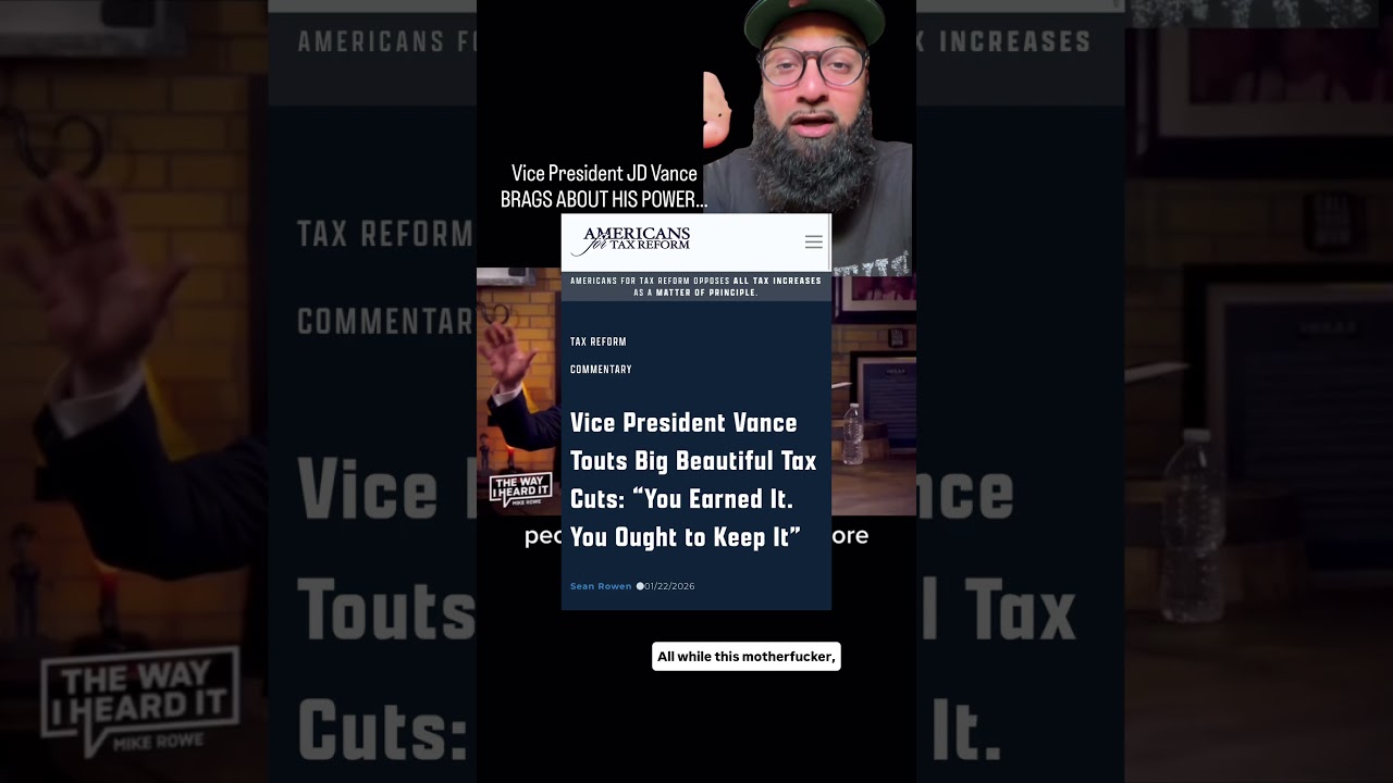 Vice President JD Vance BRAGS about his POWER AND WEALTH…