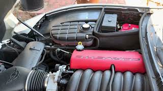2001 Chevrolet Corvette Z06 - Engine Running