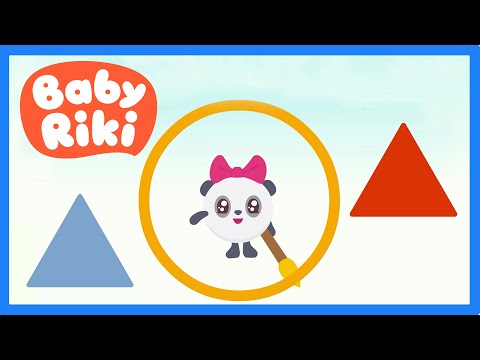 BabyRiki RO - Cerc și Vârf | Desene animate pentru copii