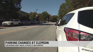 New Clemson Univ. parking rule to take effect next fall