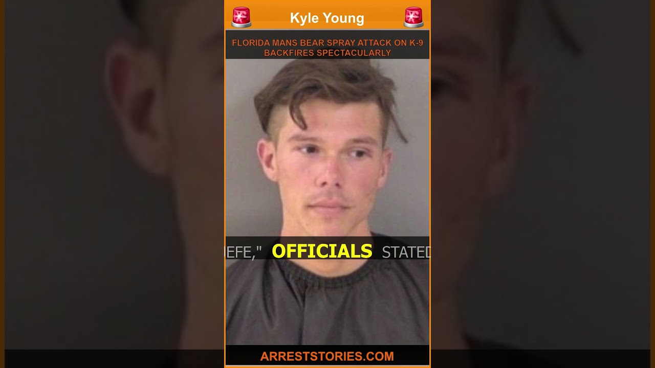 FLORIDA MANS BEAR SPRAY ATTACK ON K-9 BACKFIRES SPECTACULARLY
