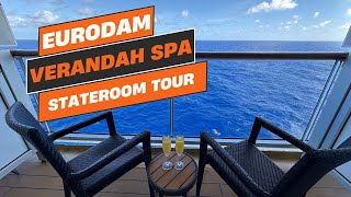 Verandah Spa Stateroom Tour (10025) Holland America Line Eurodam
