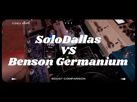 BOOST PEDAL SHOOTOUT // SoloDallas VS Benson