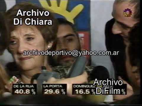 Elecciones estatuyentes 1996 - Habla Graciela Fernandez Meijide V-01895 - DiFilm