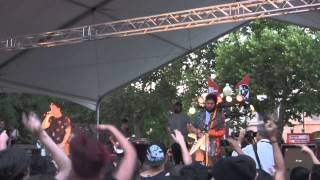 Dance Gavin Dance - Me and Zoloft Get Along Just Fine LIVE - Concerts in the Park - June 6, 2014