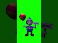 Low Poly Balloon Boy FNaF Workshop Animation Green Screen