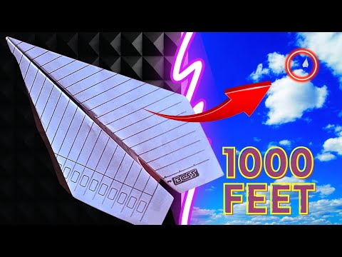 How to Make A Paper Airplane That Flies 1000 Feet