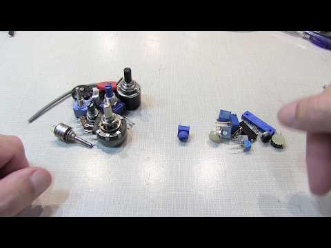 #307: Back to Basics: Potentiometers - Controls and trimmers / trimpots - WARNING!