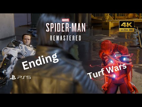 Marvel's Spider Man Remastered PS5 Turf Wars DLC gameplay walkthrough Ending | 4K #spiderman