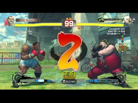SSFIVAE~ Balrog (Baoh7) vs.  Rufus (soregashi yan)  HD
