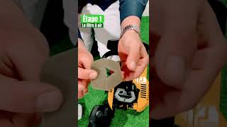 Entretien d’une tronçonneuse thermique en 3 étapes ! #astuce #tips