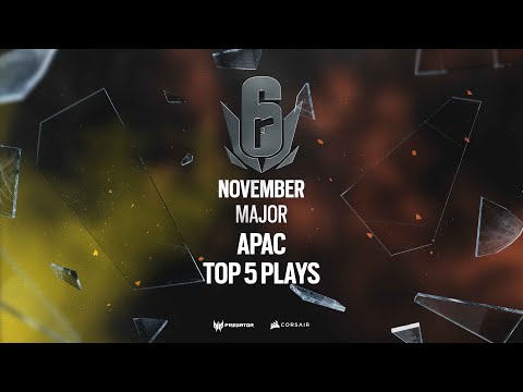 Top 5 plays - Rainbow Six Siege's November Six Major APAC