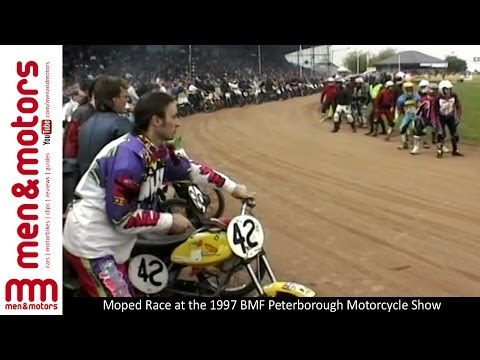 Moped Race at the 1997 BMF Peterborough Motorcycle Show