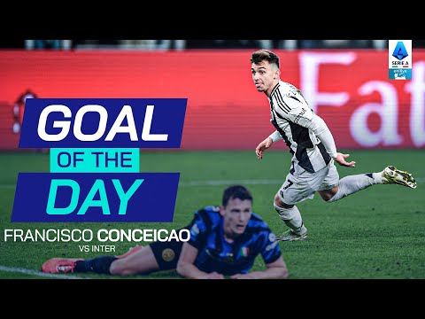 GOAL OF THE DAY | Conceicao's Goal in Slow Motion | Juventus-Inter | Serie A 2024/25