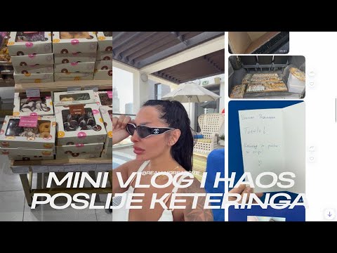 Sita Ahmic, mini Vlog i haos poslije keteringa !#vlog #dubai #rijaliti 