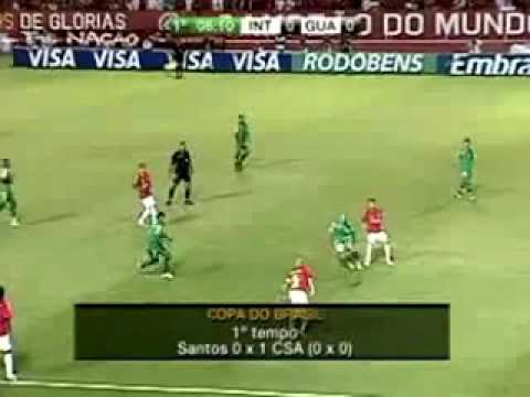 INTER 5 x 0 GUARANI - 22/04/2009 - COPA DO BRASIL