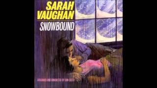 I Fall In Love Too Easily : Sarah Vaughan