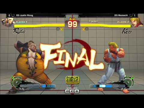 CEO2013: SSF4: AE Ver. 2012 - EG Justin Wong vs EG Momochi - Winners Semis