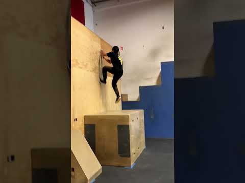 🥇 Speed parkour run by Santos Terrones (1) in USPK Nationals finals @ Apex Denver