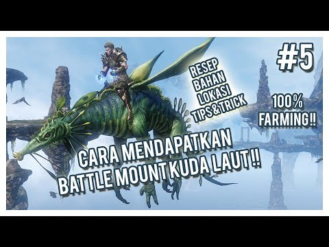 ICARUS ONLINE GEMSCOOL INDONESIA - CARA MENDAPATKAN / TAMING BATTLE MOUNT GILDED BENTHIC