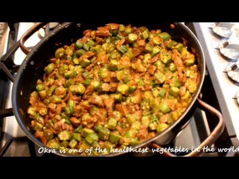 How To Make Bamya / Okra