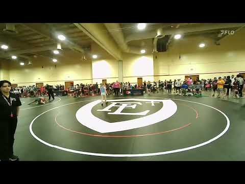 112 Lbs Cons 16 #2 - Shayna Ward, California Vs Delanie Smith, Victory Wrestling 2981