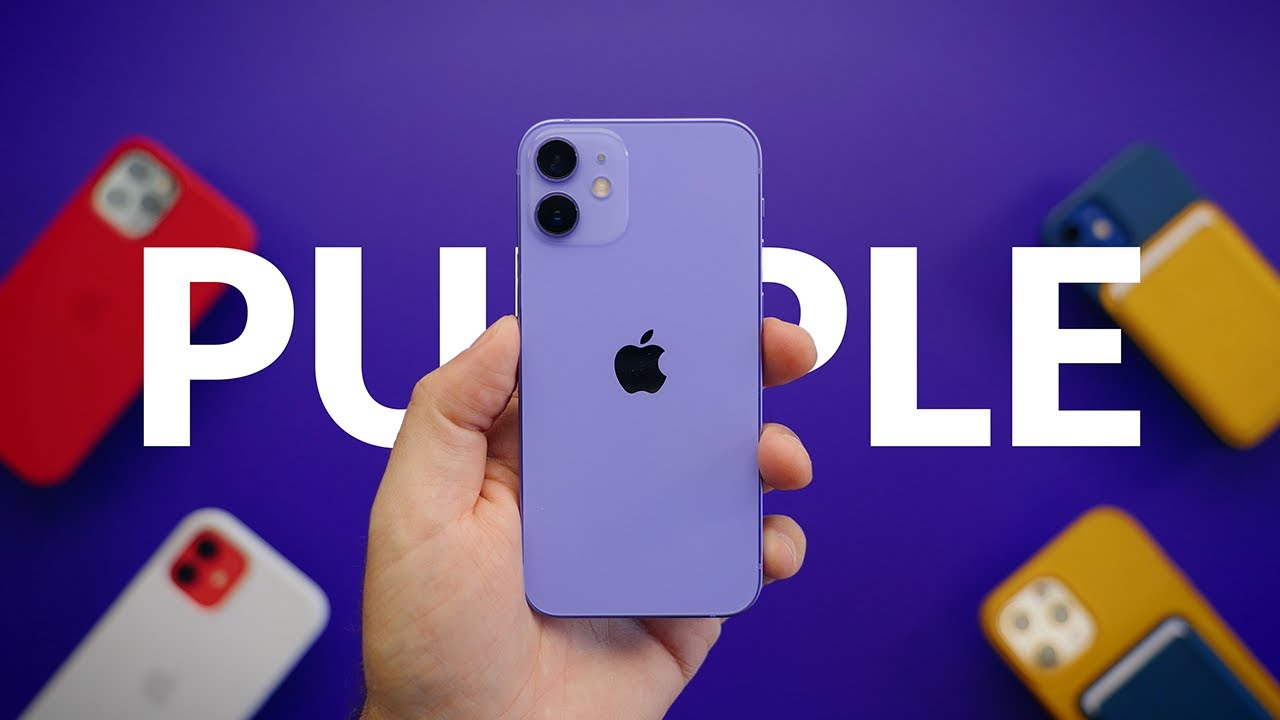 Unboxing Purple iPhone 12 Mini In Silence