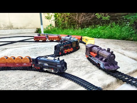 Railway Model EP.3 : Build and Run a Super Realistic Miniature Classic Train / ASMR Relaxing Video
