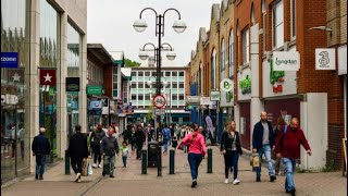 A small tour of Crawley , West Sussex , 25 miles away from London in Manor Royal