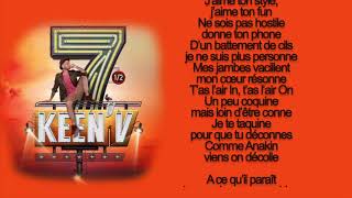 keen'v -  tu réalises (video lyrics officielle)