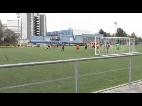 Sandro Reyes FC Barcelona Escola goal October 2013