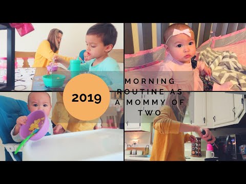 MORNING ROUTINE AS A MOMMY OF TWO 2019 | love kelley