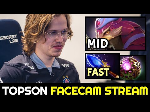 TOPSON MID Pangolier with Fast Scepter & Octarine Core Build — STREAM with FACECAM