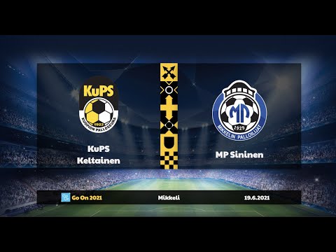 KuPS keltainen - MP Sininen, MP Go On 2021