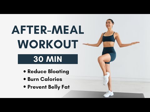 30 Min After-Meal Workout | Burn Belly Fat & Reduce Bloating (No Jumps, No Squats, No Lunges)
