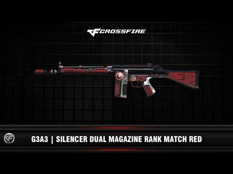 CF : G3A3 | Silencer Dual Magazine Rank Match Red