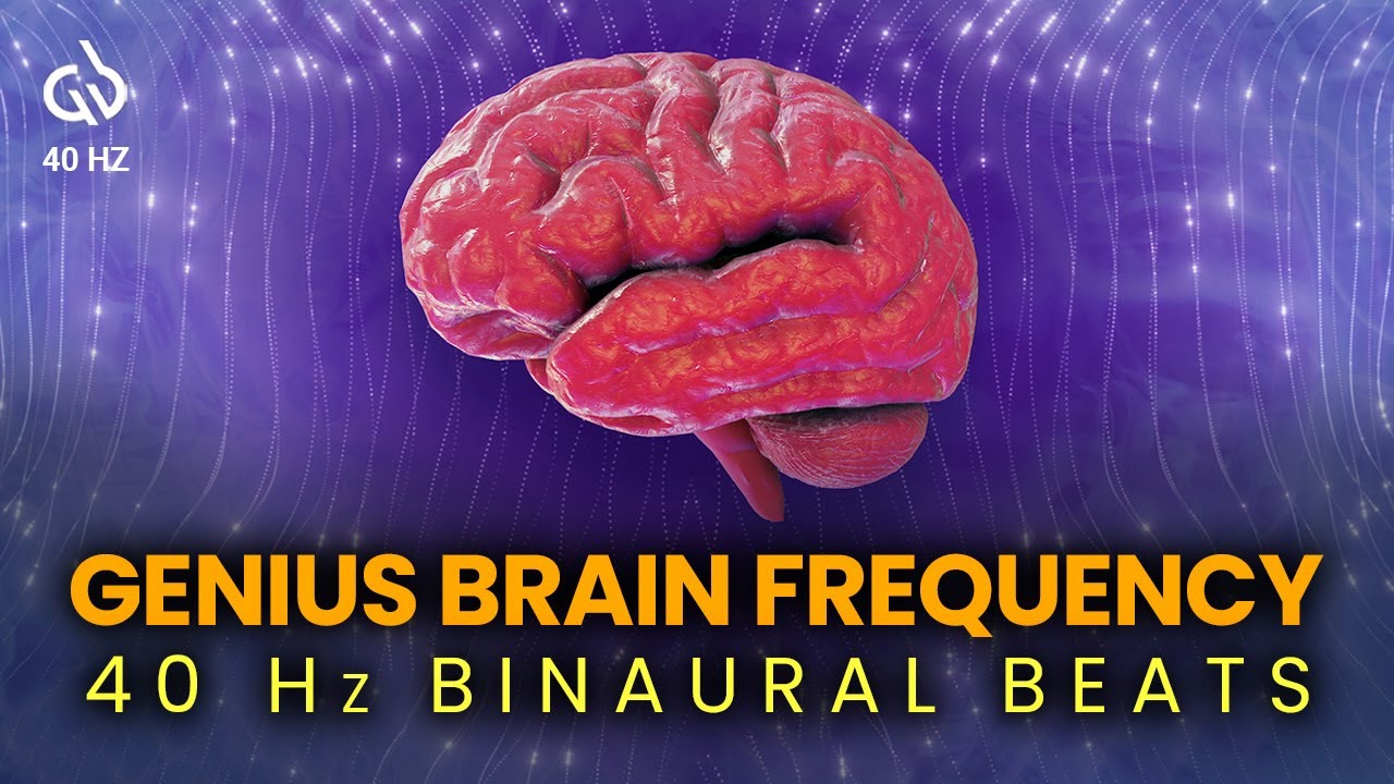 40 Hz Genius Brain Frequency: Binaural Beats for Focus and Productivity
