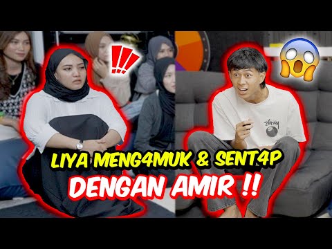 LIYA MENG4MUK & SENT4P DENGAN AMIR !! - K4NTOI CALL SIAPA SEMALAM !