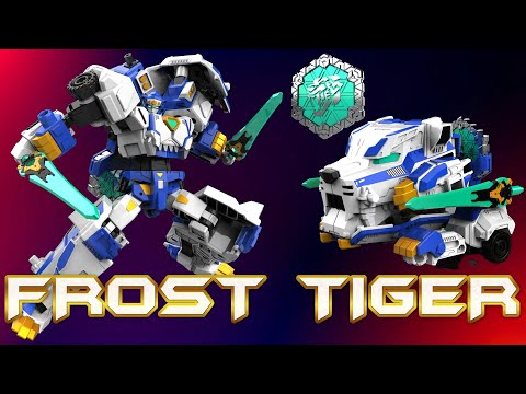 Miniforce Dinoid Frozen Tiger | #miniforce #transformers #miniforcetoys