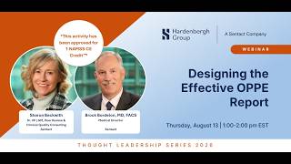 Designing the Effective OPPE Report