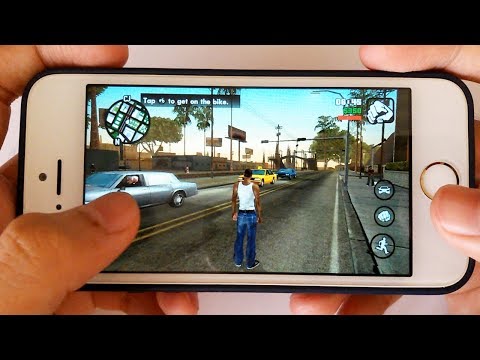 iPhone 5s: Gaming Performance Test in 2018 - GTA San Andreas Gameplay